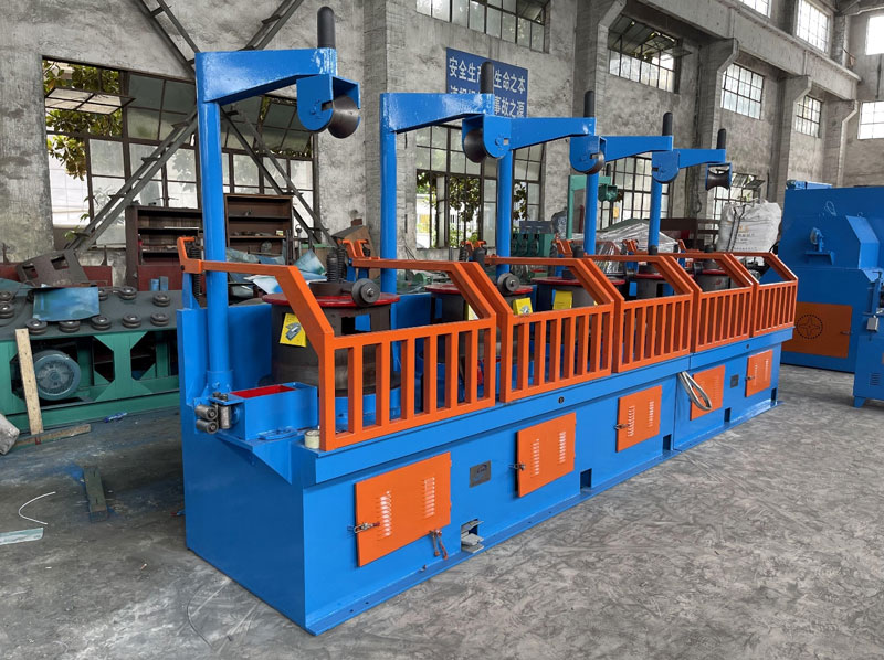 pulley-wire-drawing-machine